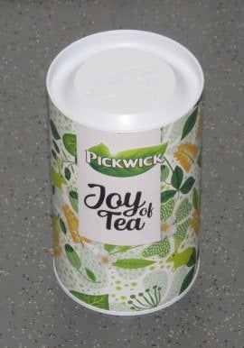 Pickwick Joy of Tea - Thee in blik (leeg), Verzamelen, Blikken, Ophalen of Verzenden, Zo goed als nieuw, Thee, Pickwick