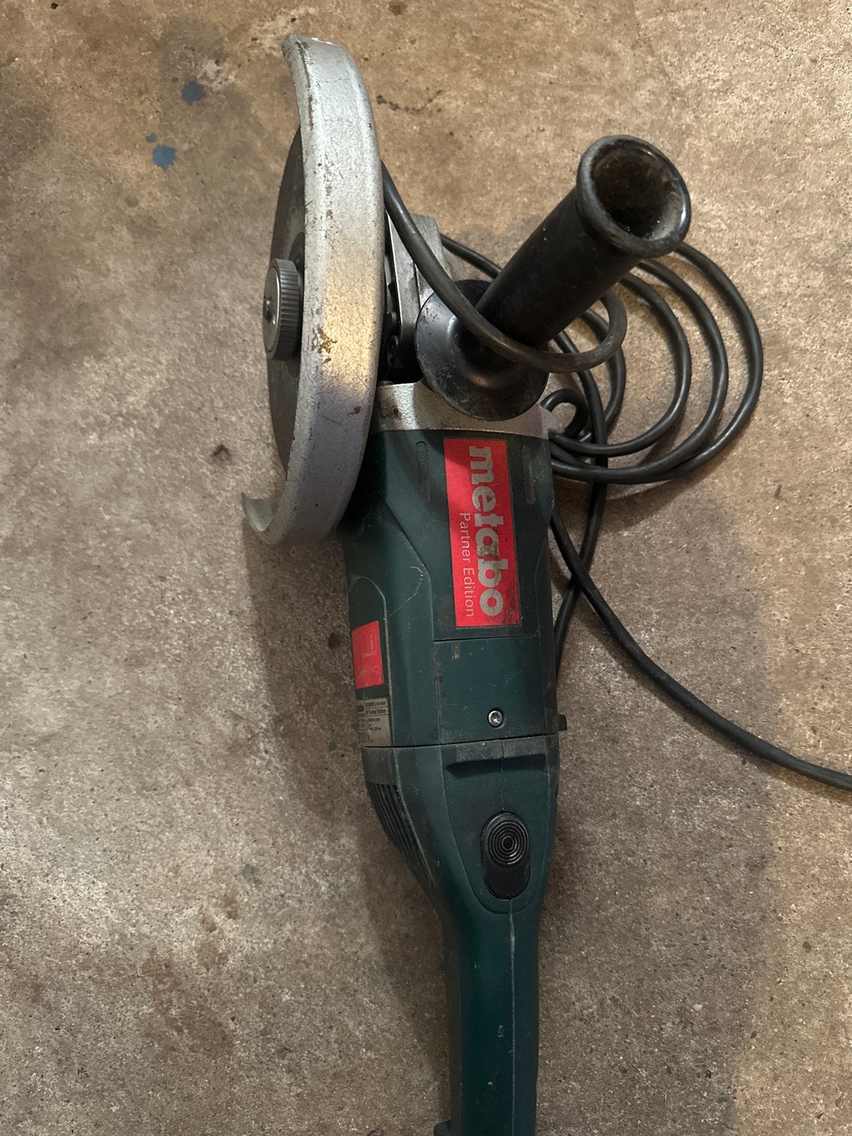 Metabo Power Edition Haakse Slijpmachine, Ophalen of Verzenden, Gebruikt, 700 tot 1000 watt, Haakse handslijpmachine