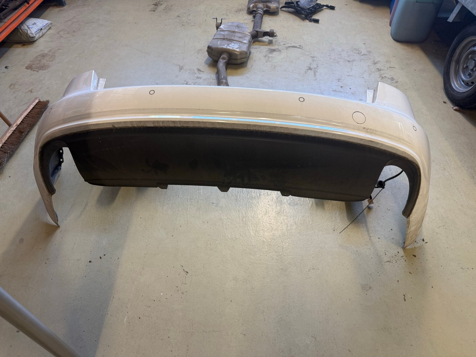 Achterbumper Audi A4 Avant B8.5 Facelift 2012 + Diffuser, Auto-onderdelen, Ophalen, Gebruikt, Audi, Achter