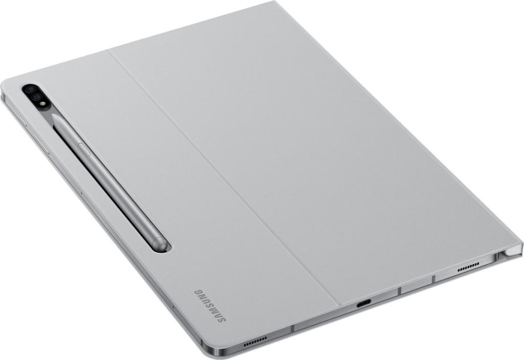 Samsung - Book Cover - Galaxy Tab S7+ - Grijs, Ophalen of Verzenden, Zo goed als nieuw, Samsung, Samsung Electronics Benelux B.V.