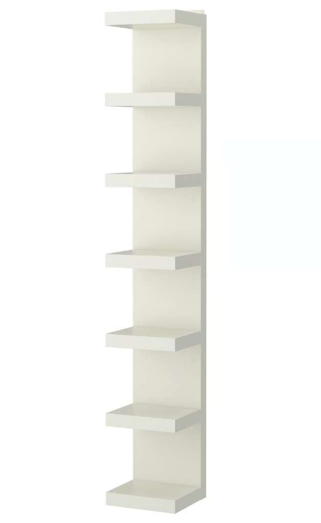 Ikea LACK Wandrek, wit, 30x190 cm, Ophalen