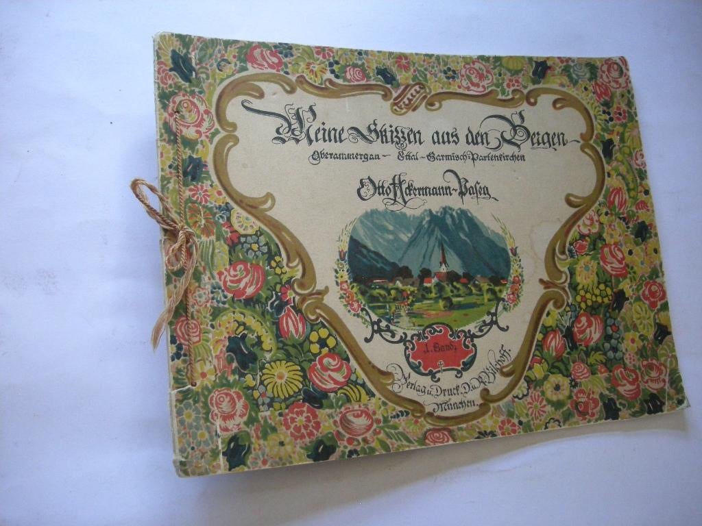 Meine Skizzen aus den Bergen. Bandt.1 - Ackermann-Paseg, Ophalen of Verzenden, Gelezen