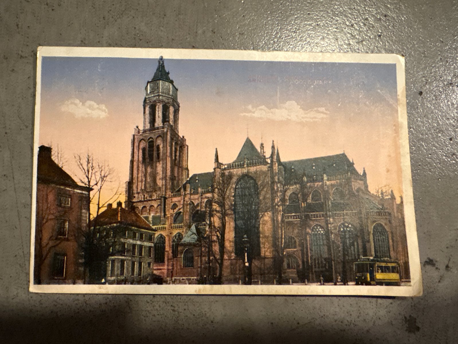 Groningen, Martinikerk, 1918, Ophalen of Verzenden, Voor 1920, Gelopen, Groningen