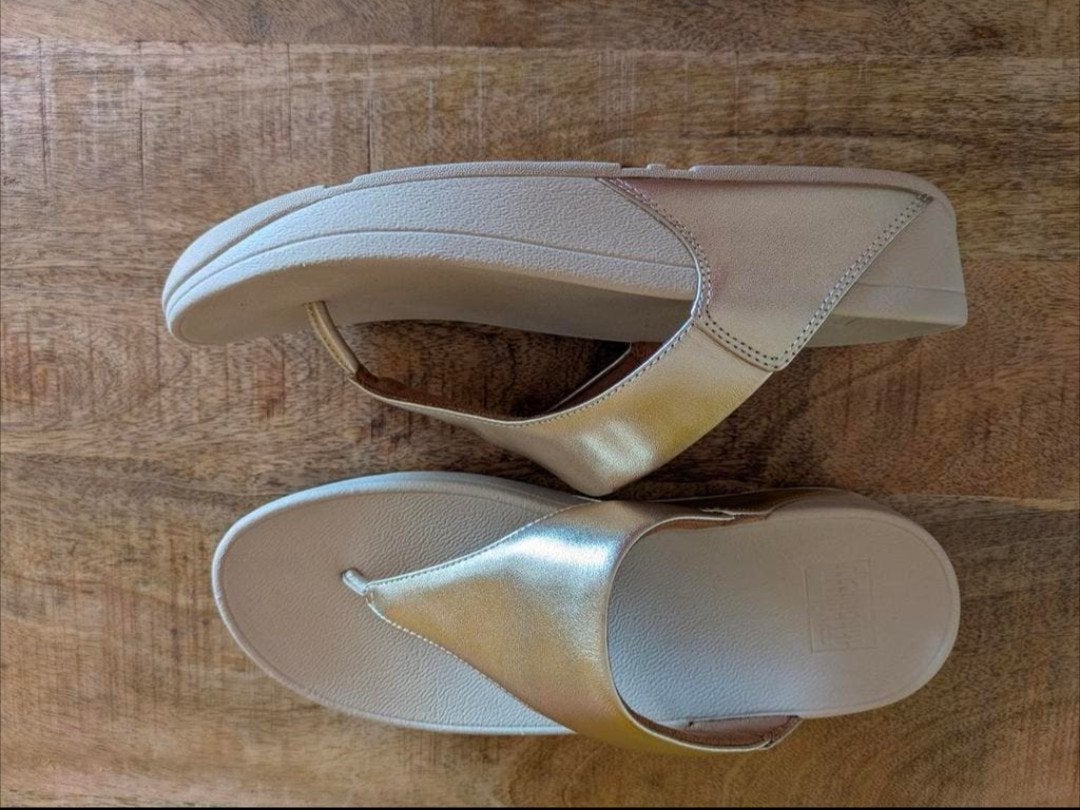 fitflops maat 41 goudkleurig, Kleding | Dames, Schoenen, Ophalen, Zo goed als nieuw