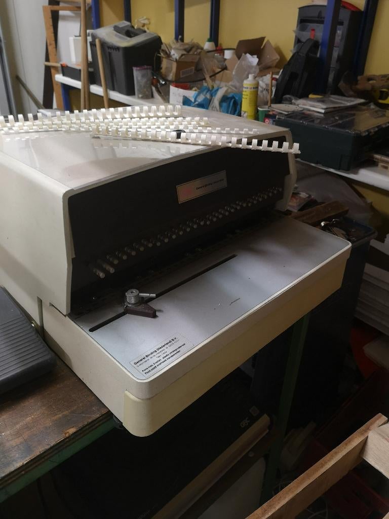 Bindmachine GBC plastic banden, Ophalen, Nieuw