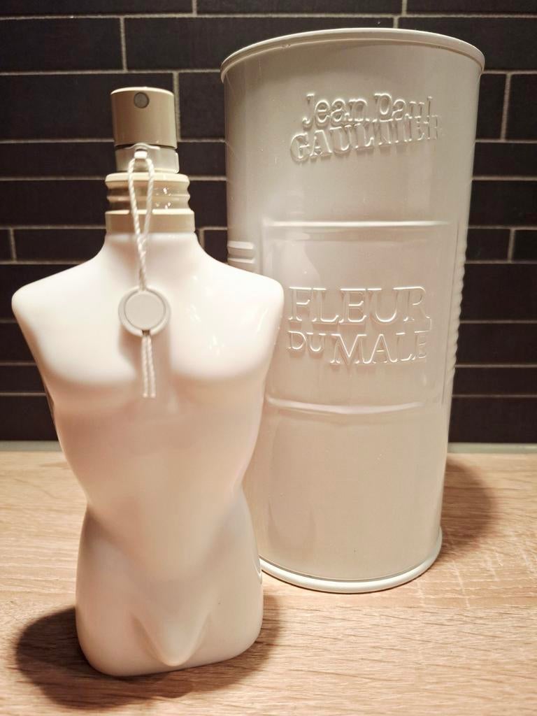 Fleur du Male 125ml. Jean Paul Gaultier - collector's item, Ophalen of Verzenden, Nieuw, Parfumfles, Gevuld