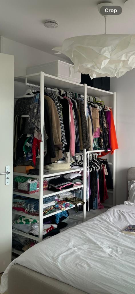 IKEA Open kledingkast systeem - zelf afbouwen, Ophalen, Met plank(en), Gebruikt, 200 cm of meer