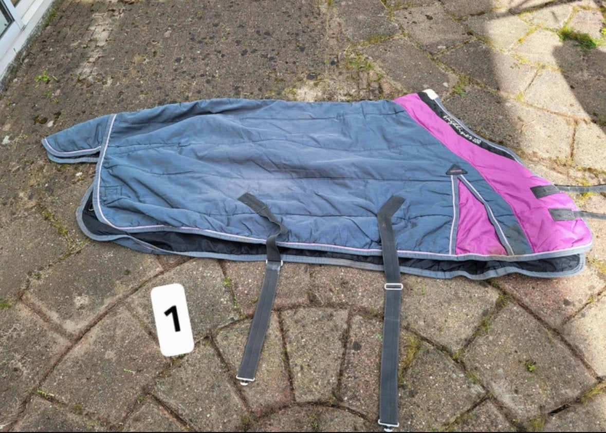 Harry’s horse highliner staldeken 200 gram maat 185, Full (L), Gebruikt, 200 g, Ophalen of Verzenden