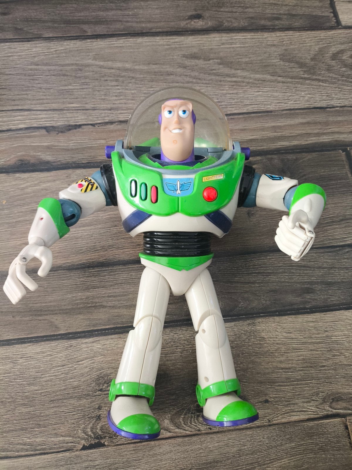 buzz lightyear plastic figuur uit Disneyland Parijs, Kinderen en Baby's, Ophalen of Verzenden, Gebruikt