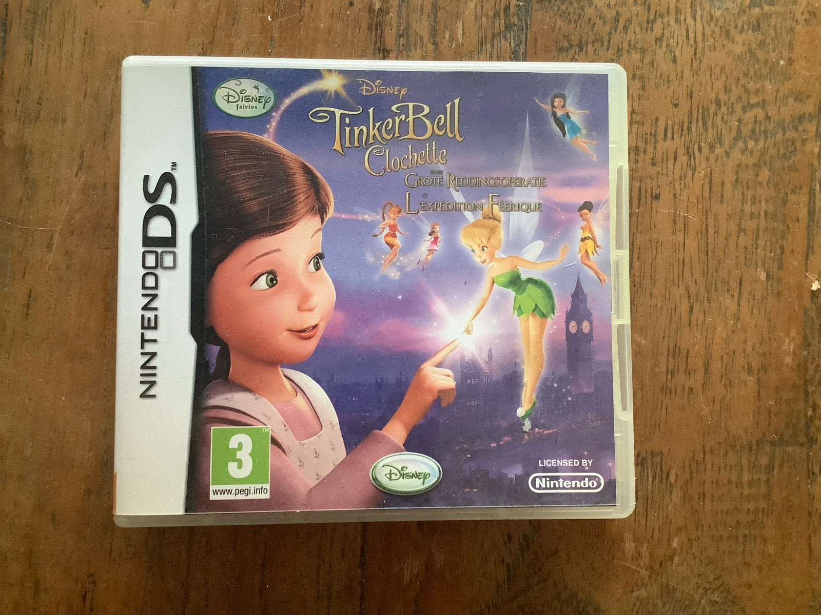 Disney TinkerBell Nintendo DS spel, Avontuur en Actie, Gebruikt, 1 speler, Ophalen of Verzenden