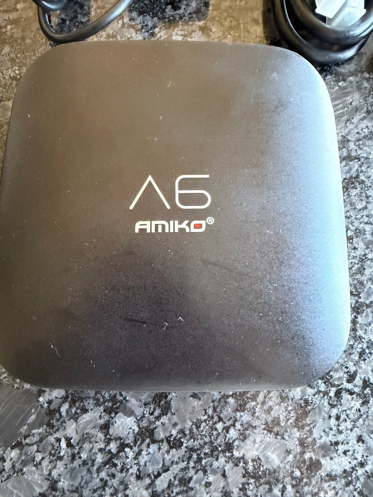 Amiko A6 Android TV Box - 100% werkend, Ophalen of Verzenden, Zo goed als nieuw, HDMI, Minder dan 500 GB