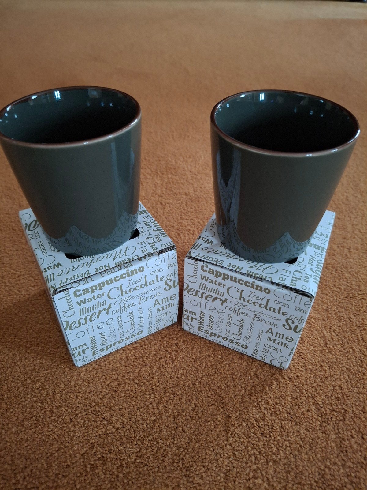 Koffiemokjes Nieuw, Verzenden, Keramiek, Nieuw, Modern