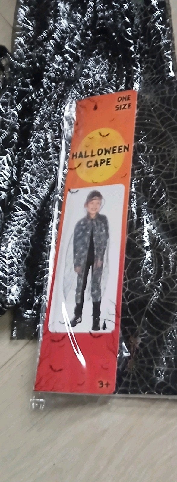 3 x halloween spinnen tovenaar cape voor kinderen., Ophalen, Nieuw, Halloween of Griezel