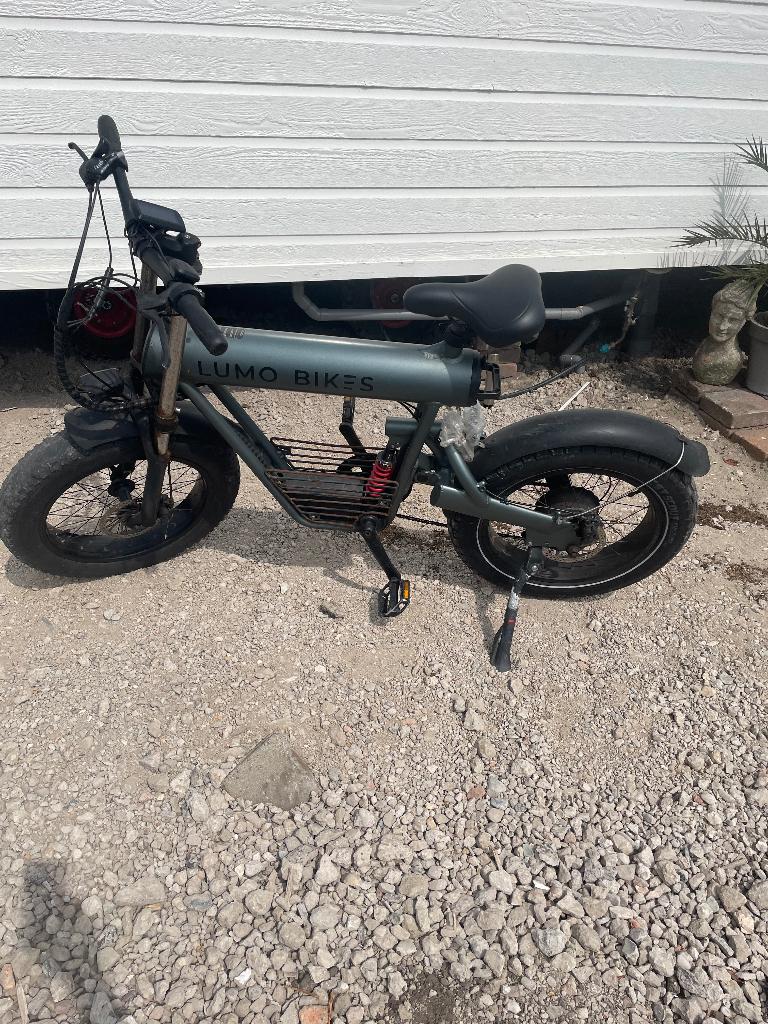 El fiets met dikke banden, Fietsen en Brommers, 59 cm of meer, Ophalen, Gebruikt, Overige merken