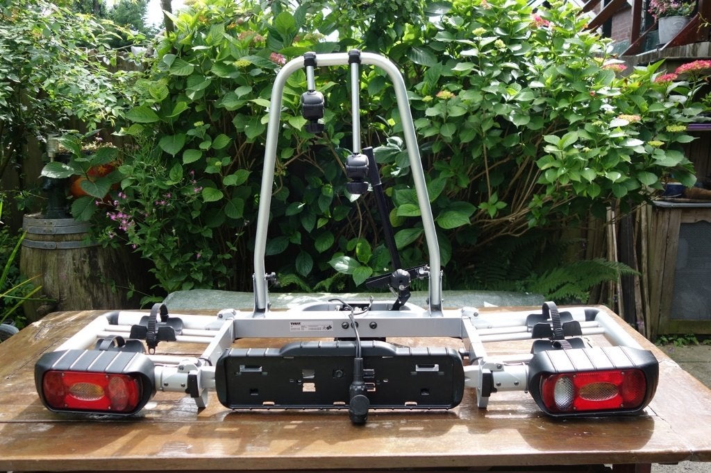 Thule EuroClassic Pro 902 Trekhaak-fietsendrager, Auto diversen, Fietsendragers, Ophalen, 2 fietsen, Gebruikt, Trekhaakdrager