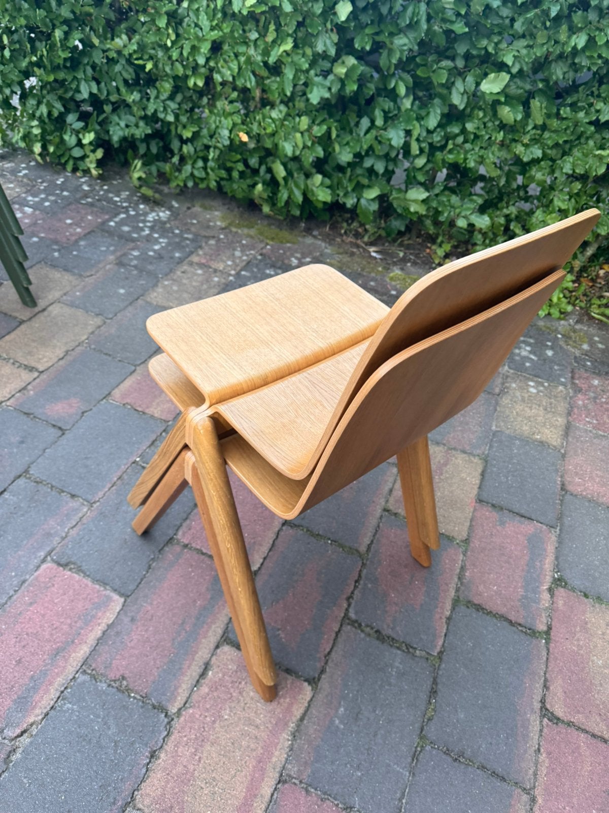 Houten stoelen Hay, Ophalen, Gebruikt, Twee, Bruin