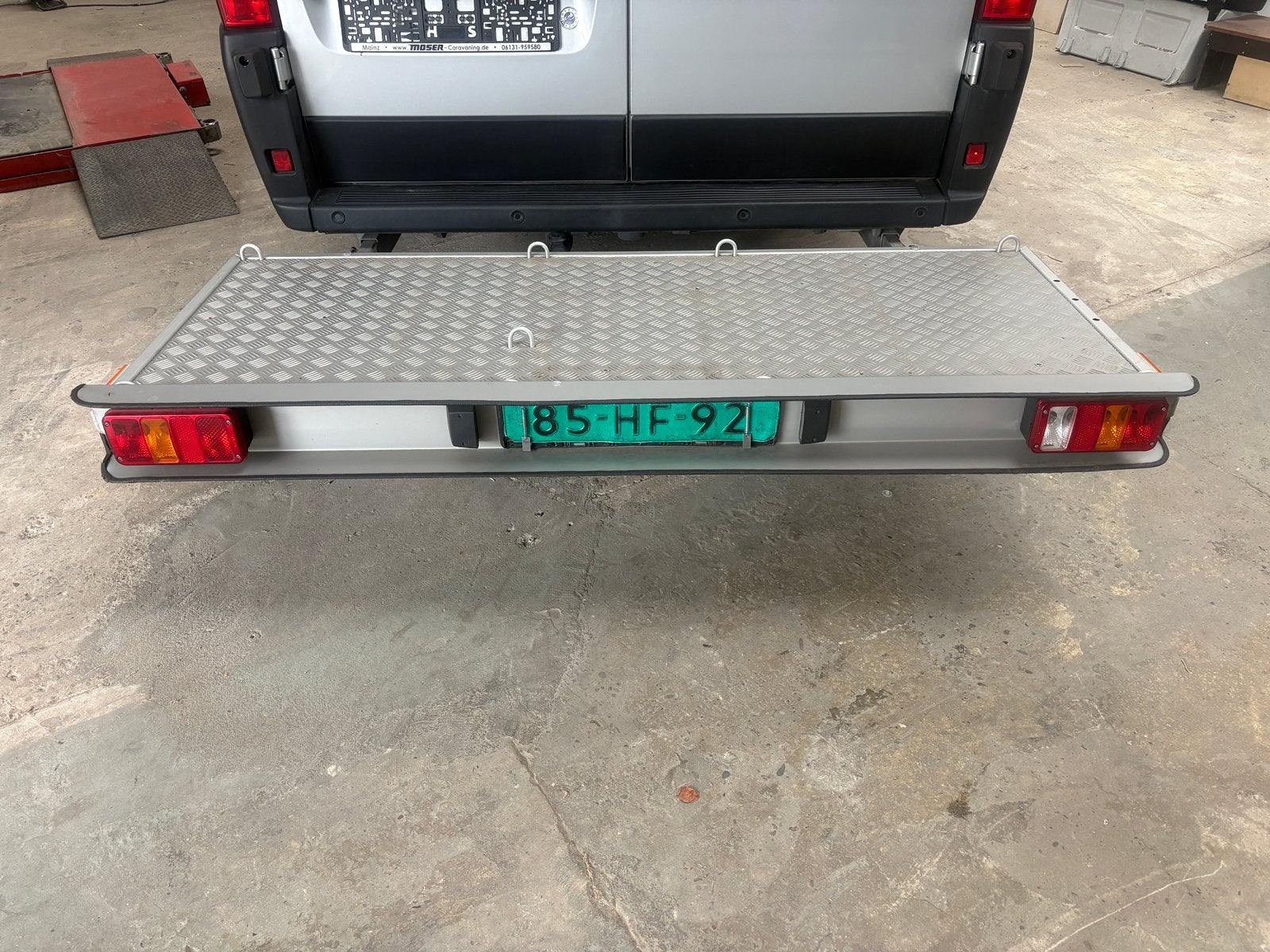 motorrek Fiedler – Fiat Ducato Maxi, Ophalen, Gebruikt