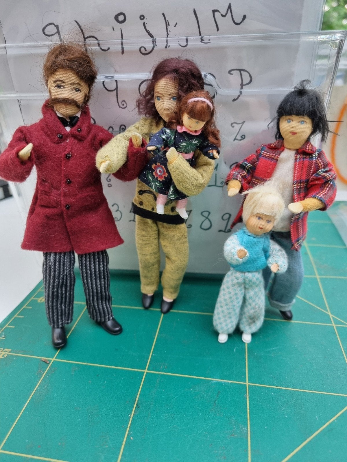 Vintage Erna meijer popjes voor poppenhuis 1.12, Ophalen of Verzenden, Zo goed als nieuw, Poppenhuis