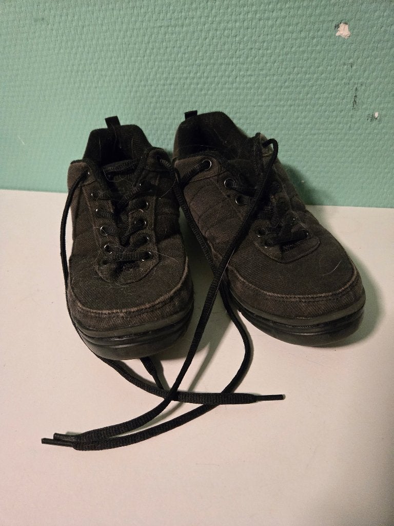 Papillon dansschoenen zwart 33/34, Ophalen, Gebruikt, Schoenen