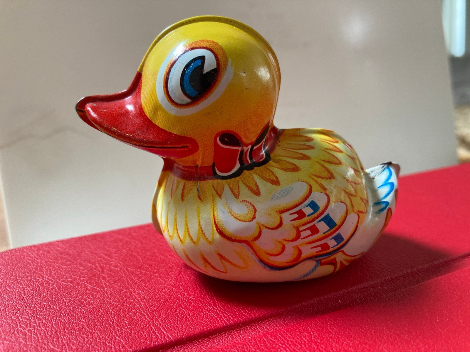Vintage Lehmann Paak-Paak 903 Blikken Eend Opwindbaar Speelg, Antiek en Kunst, Ophalen of Verzenden