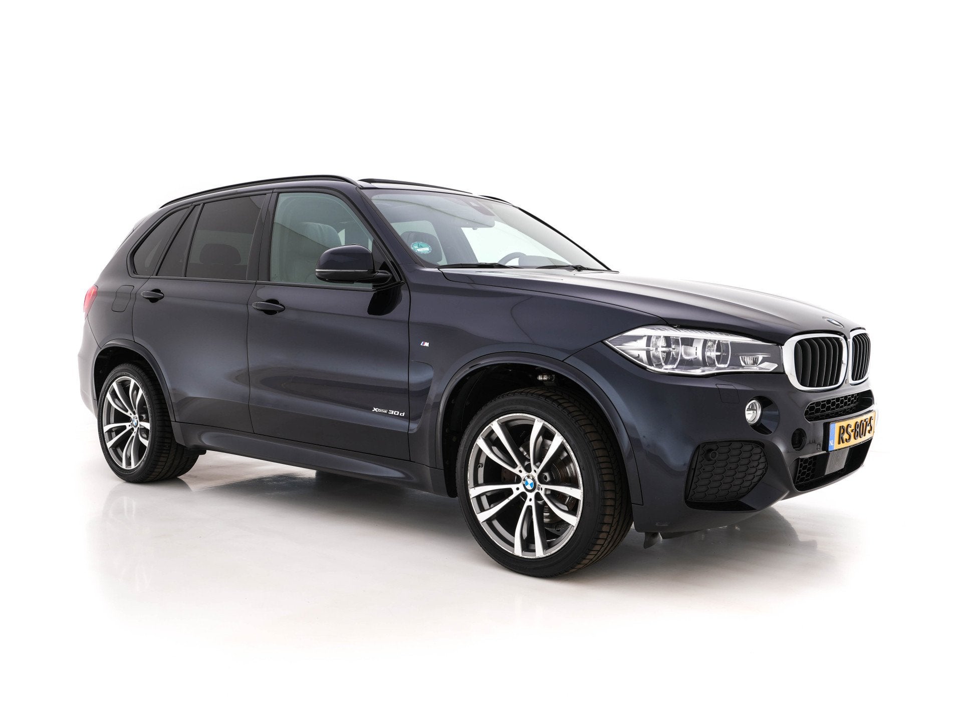 BMW X5 xDrive30d M-Sportpack High Executive Aut. *PANO | LEA, Auto's, Gebruikt, 2993 cc, Automatische klimaatregeling, Zwart