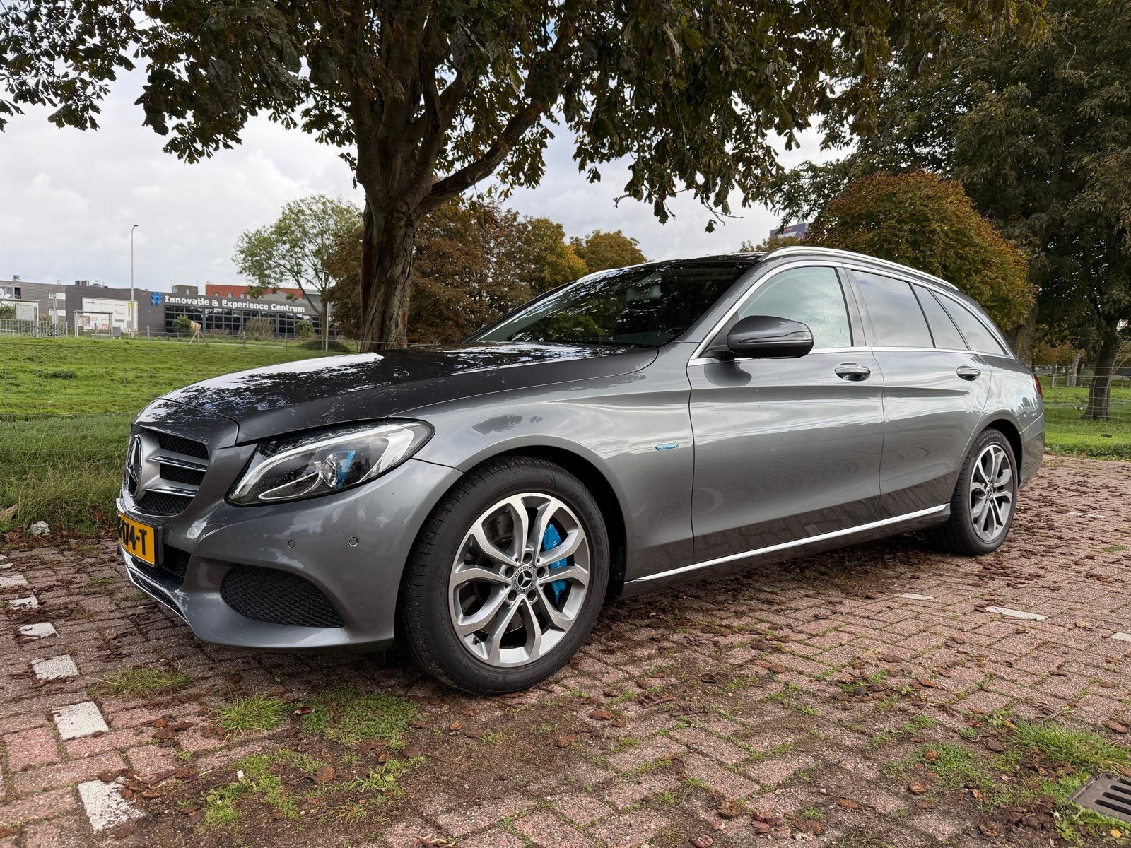 Mercedes-Benz C-Klasse C350 e Plug-in Hybrid 279pk Orig NL, Automaat, Achterwielaandrijving, Zwart, Stationwagon