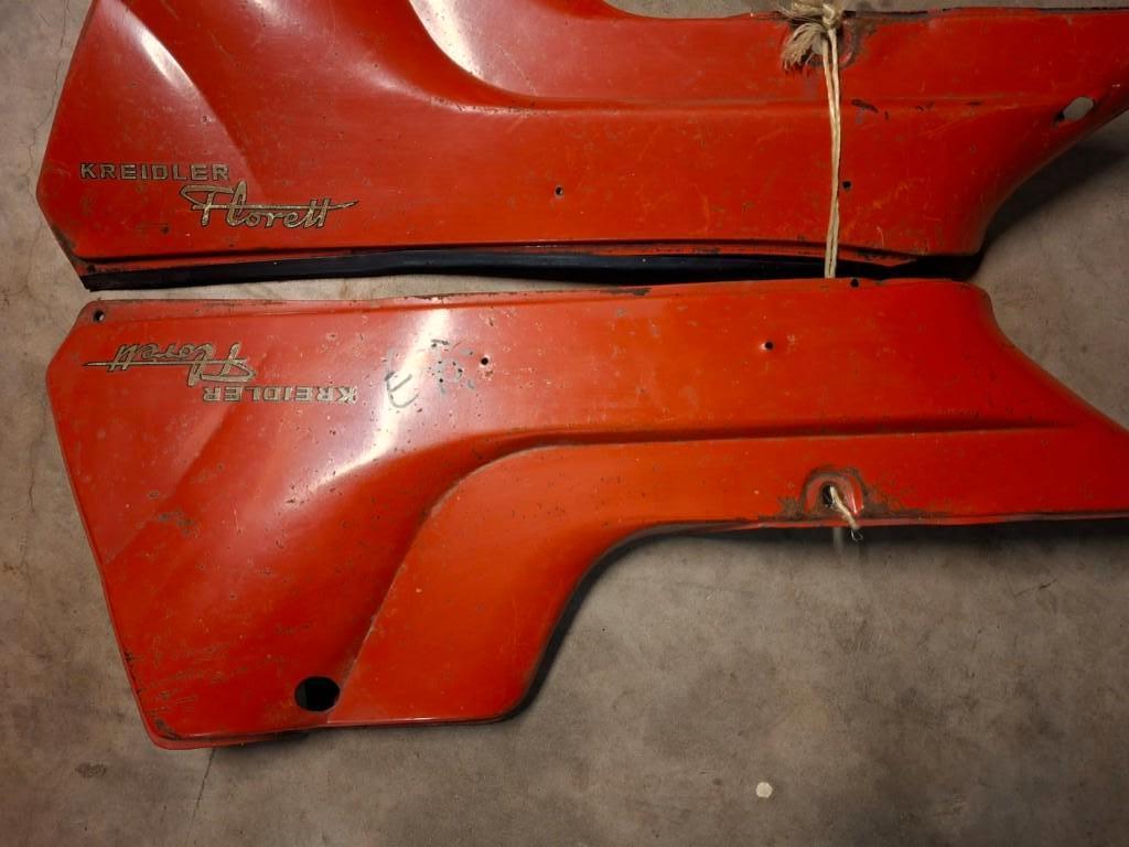 Zijkappen kreidler oldtimer brommer tussenmodel k53 k54 ei, Ophalen, Gebruikt, Overige typen