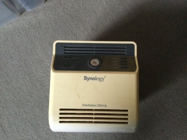Synology DiskStation DS413j NAS - Opslagserver, Ophalen of Verzenden, Gebruikt