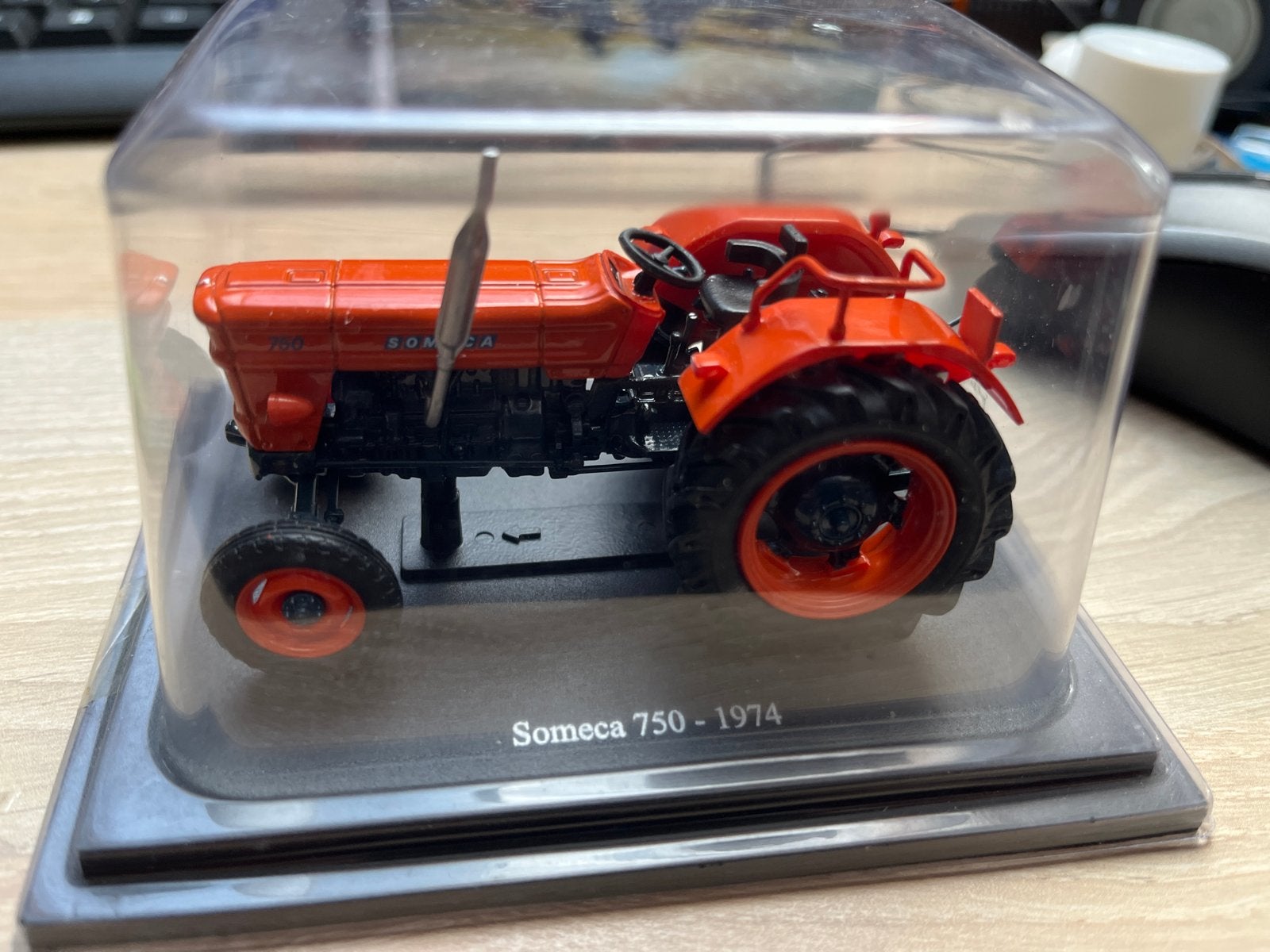 Someca 750 - 1974 schaalmodel tractor 1:43, Ophalen of Verzenden, Zo goed als nieuw, Tractor of Landbouw, Overige merken