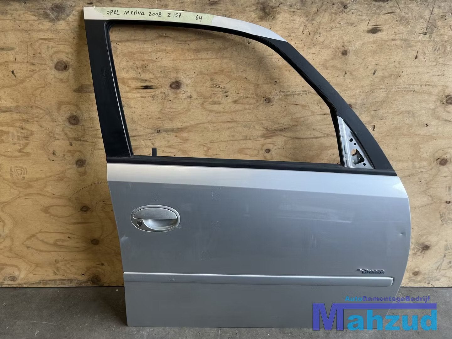 OPEL MERIVA A Zilver Z157 Rechts voor deur portier 2003-2010, Gebruikt, Deur, Opel Automobile GmbH, Ophalen of Verzenden