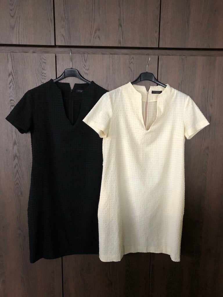 2 ANTONELLI jurken maat 36, Kleding | Dames, Jurken, Verzenden, Zwart, Knielengte, Maat 36 (S)