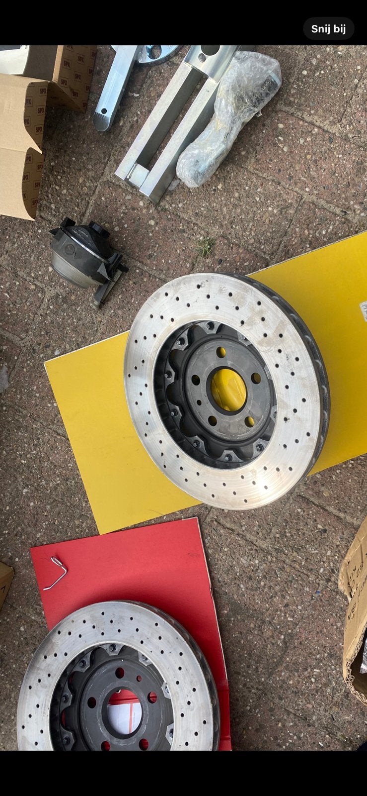 Audi carbon kerami remschrijven nieuw brembo rs4 rs5 rs6 rs7, Ophalen, Nieuw, Audi