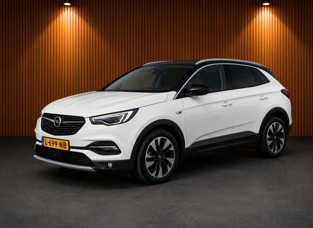 Opel Grandland X 1.2 Turbo 130PK Ultimate 360 Camera, Trekha, Gebruikt, 1199 cc, Wit, Bedrijf