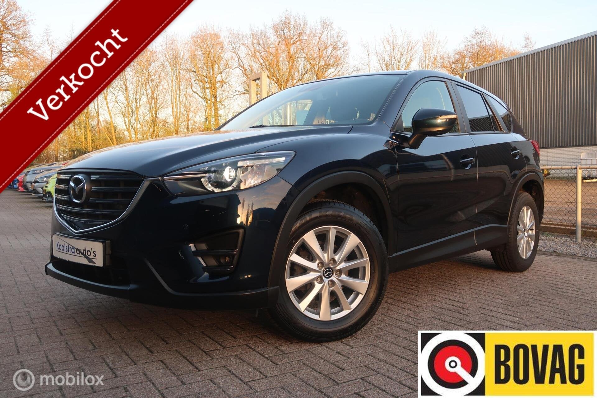 Mazda CX-5 2.0 SkyActiv-G 160 AUTOMAAT 4WD, Auto's, Automaat, 1998 cc, Zwart, 4 cilinders