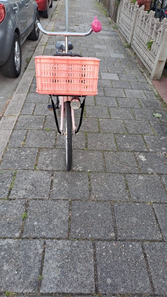 kinder omafietsje 20inch, Terugtraprem, Gebruikt, 20 inch, Ophalen