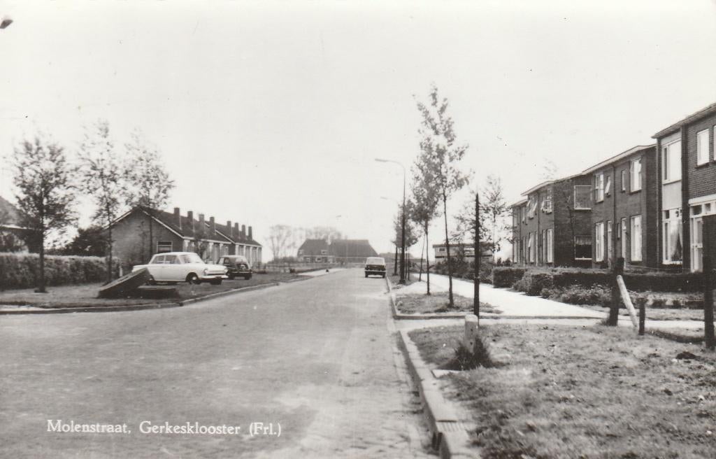 Gerkesklooster     Molenstraat, Ophalen of Verzenden, 1940 tot 1960, Ongelopen, Friesland