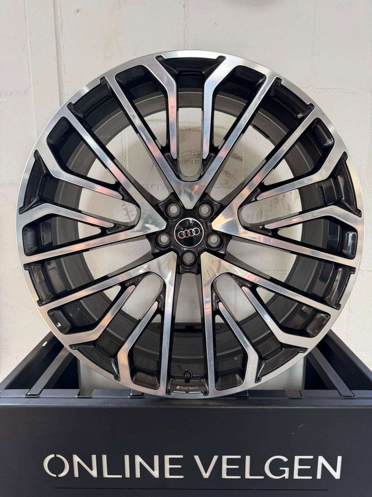 Demo Set 23 inch Originele Audi Q8 Audi SQ8 RSQ8 4M8601025BN, Auto-onderdelen, Banden en Velgen, Niet ingevuld, Gebruikt, Velg(en)