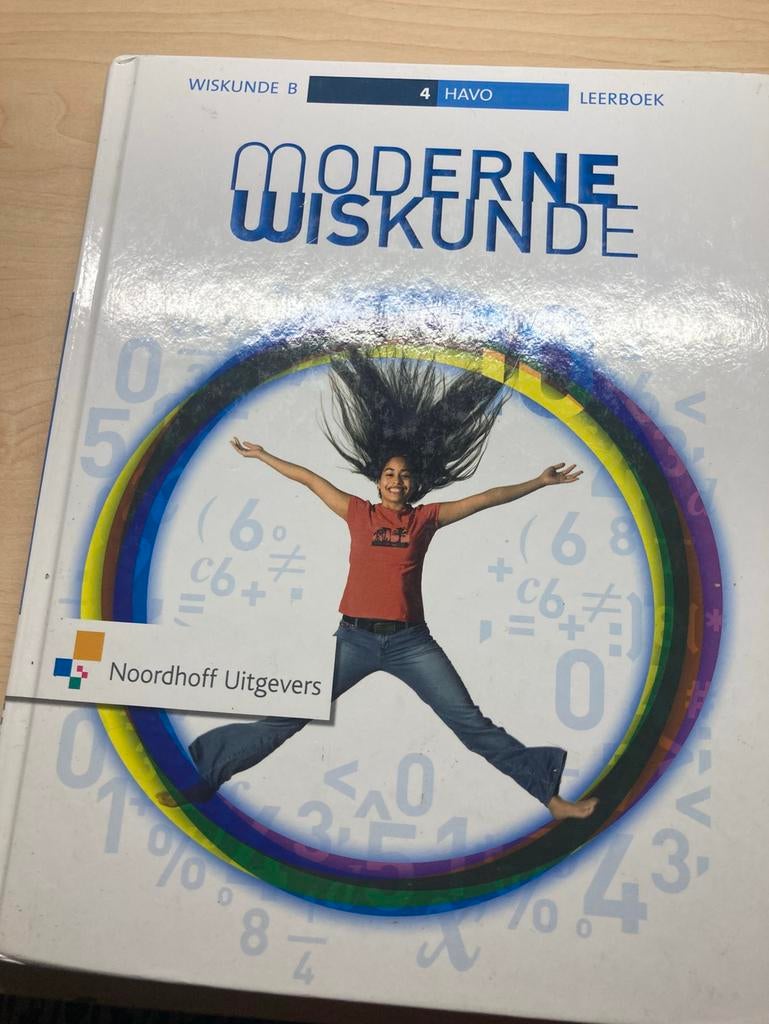 Moderne wiskunde 4 havo leerboek, Boeken, Ophalen of Verzenden, Zo goed als nieuw, Watersport en Hengelsport