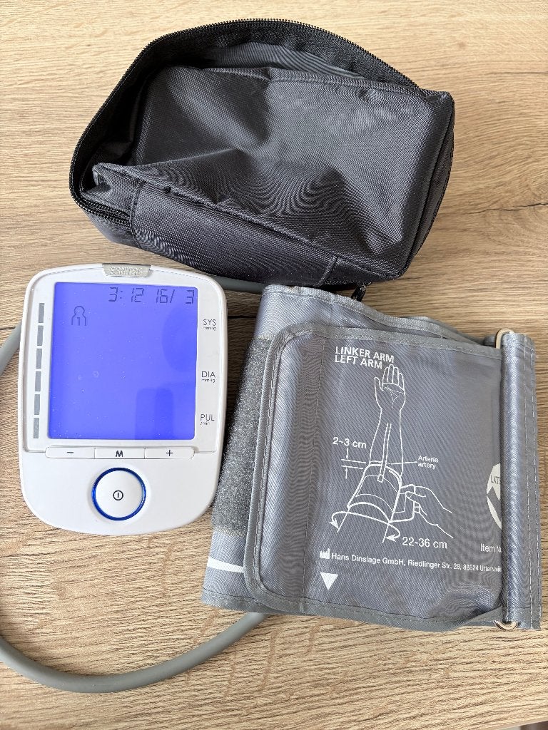 Sanitas SBM 42 bloeddrukmeter, Diversen, Verpleegmiddelen, Ophalen of Verzenden, Gebruikt