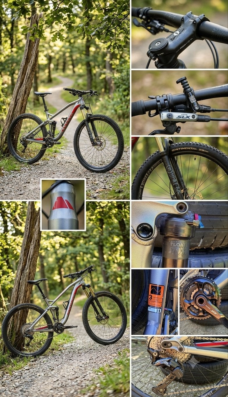 Canyon Nerve AL 8.9 Mountainbike - Maat M, Gebruikt, 49 tot 53 cm, Schijfrem, Ophalen