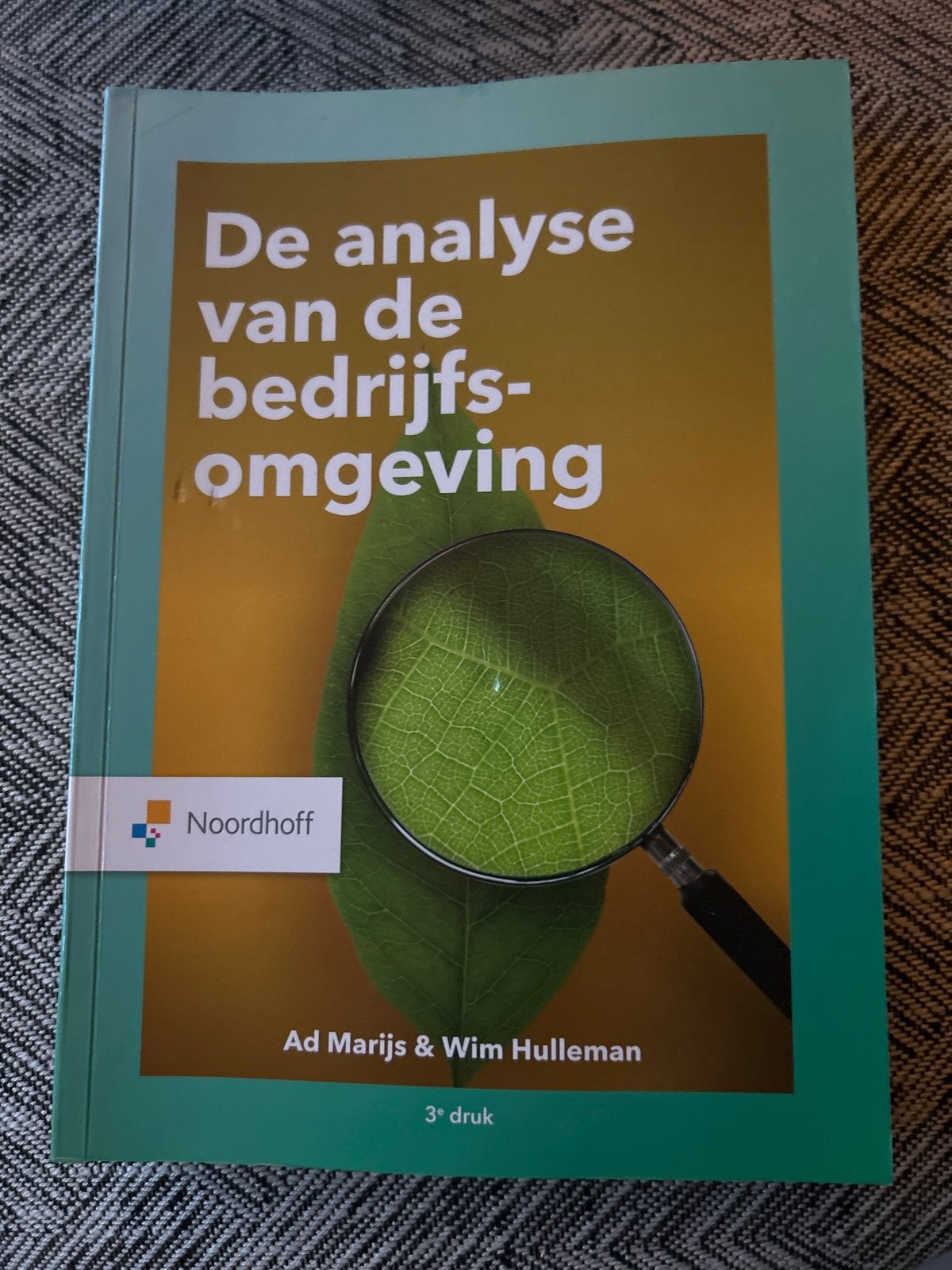 De analyse van de bedrijfsomgeving - Ad Marijs & Wim Hullema, Ophalen of Verzenden, Gamma, Zo goed als nieuw, HBO