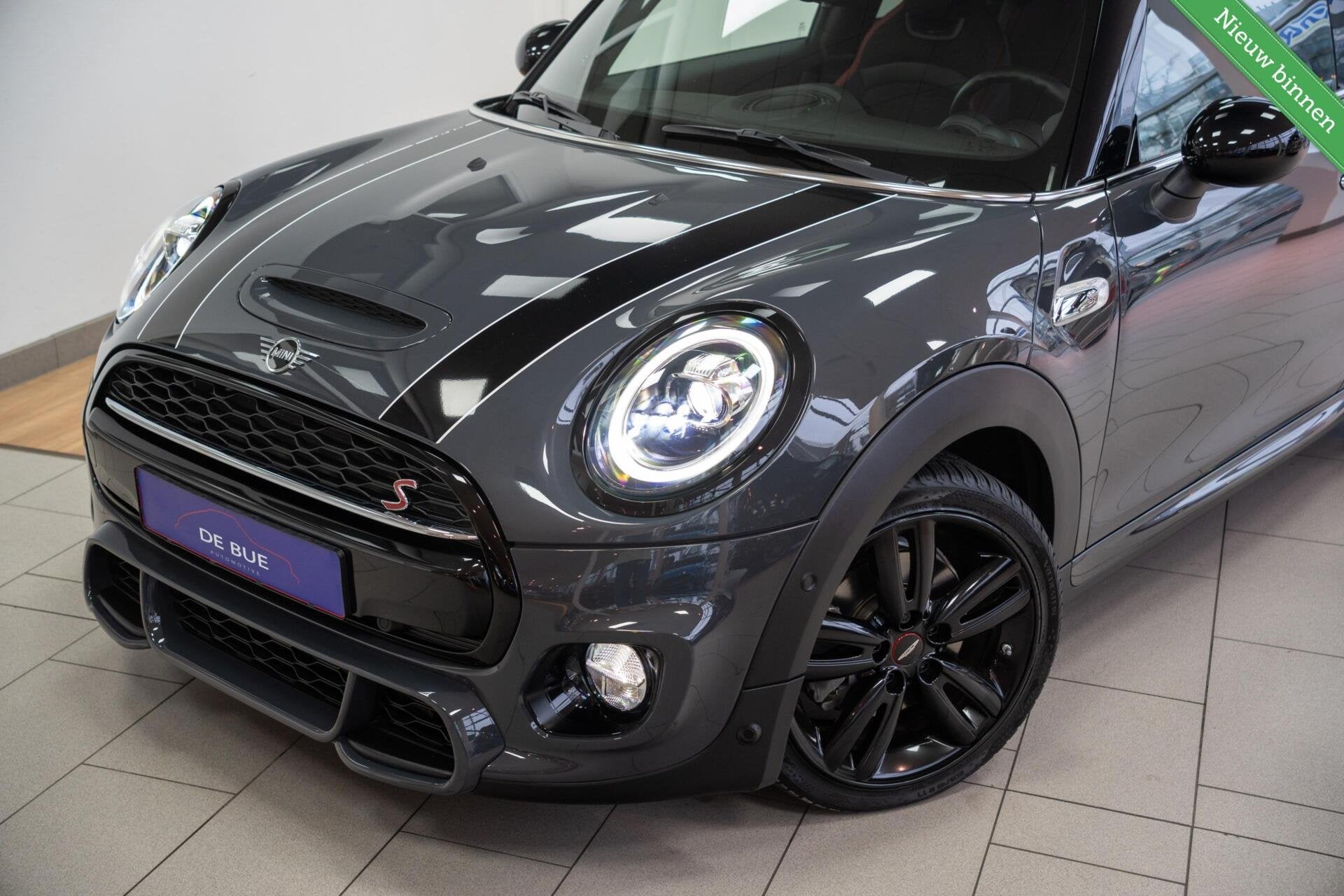 Mini 2.0 Cooper S Aut|2 Eig|Org NL NAP|JCW John Cooper Works, Automatische klimaatregeling, Gebruikt, 4 stoelen, Leder en Stof