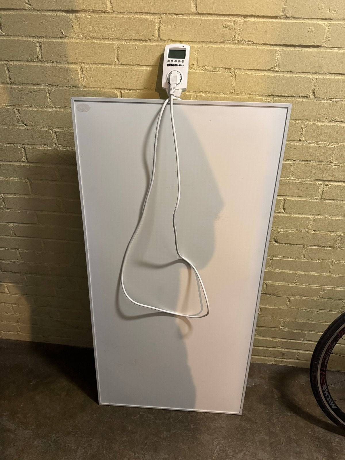 Königshaus Infrarood Verwarmingspaneel met Thermostaat, Doe-het-zelf en Verbouw, Verwarming en Radiatoren, 500 tot 800 watt, Kachel