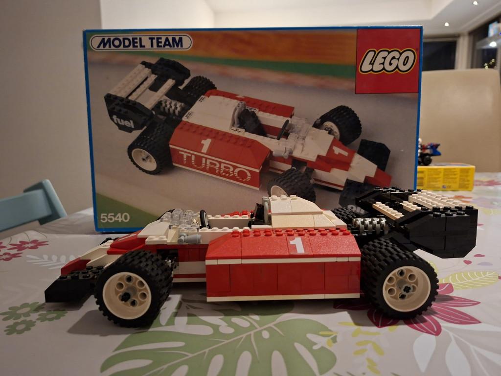Lego Formula 1 Racer Vintage -> set 5540 met perfecte doos, Compleet, Overige thema's, Lego, Ophalen of Verzenden