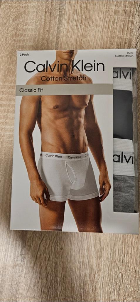 Calvin Klein Boxershorts - 2-pack Katoen Stretch, Kleding | Heren, Ophalen of Verzenden, Wit, Calvin Klein, Boxer