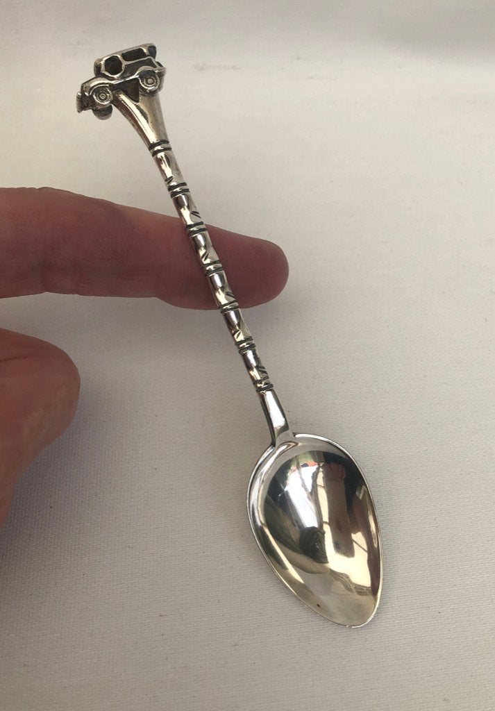 Zilver 925 lepeltje - Oltimer Auto, Antiek en Kunst, Ophalen of Verzenden, Zilver