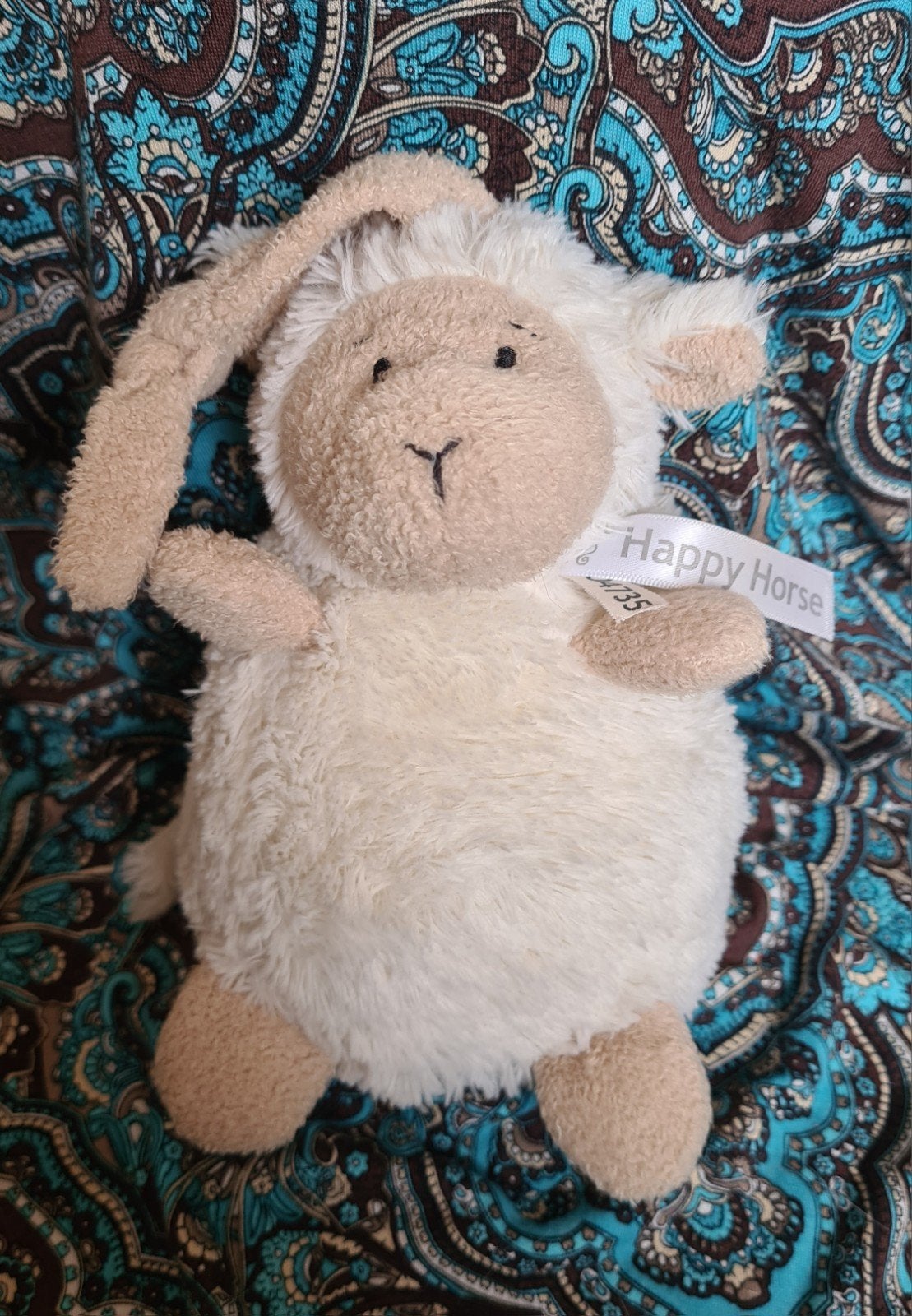 Happy Horse Lammy muziekknuffel., Ophalen of Verzenden, Middelgroot (20 tot 80 cm), Beige, Overige typen