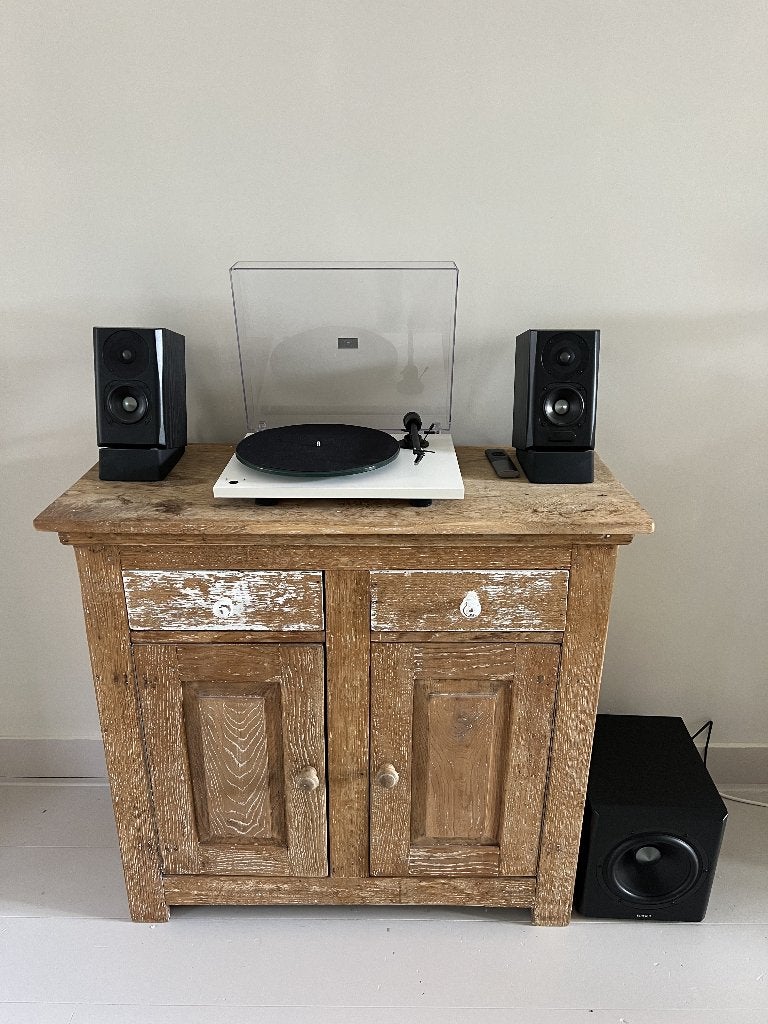 Edifier S351DB 2.1 speakerset zwart (met doos), Audio, Tv en Foto, Stereo speakers, Ophalen of Verzenden, Zo goed als nieuw, Afstandsbediening