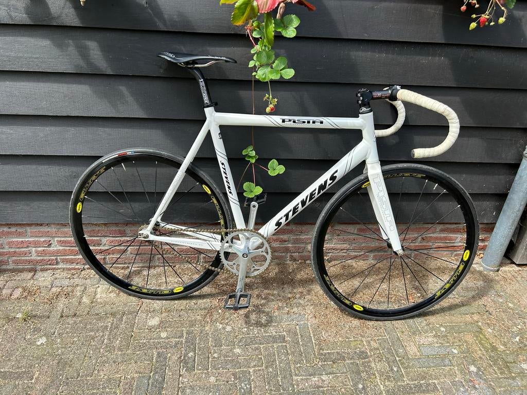 Stevens Pista baanfiets/fixed, Overige merken, Aluminium, Ophalen of Verzenden, Zo goed als nieuw