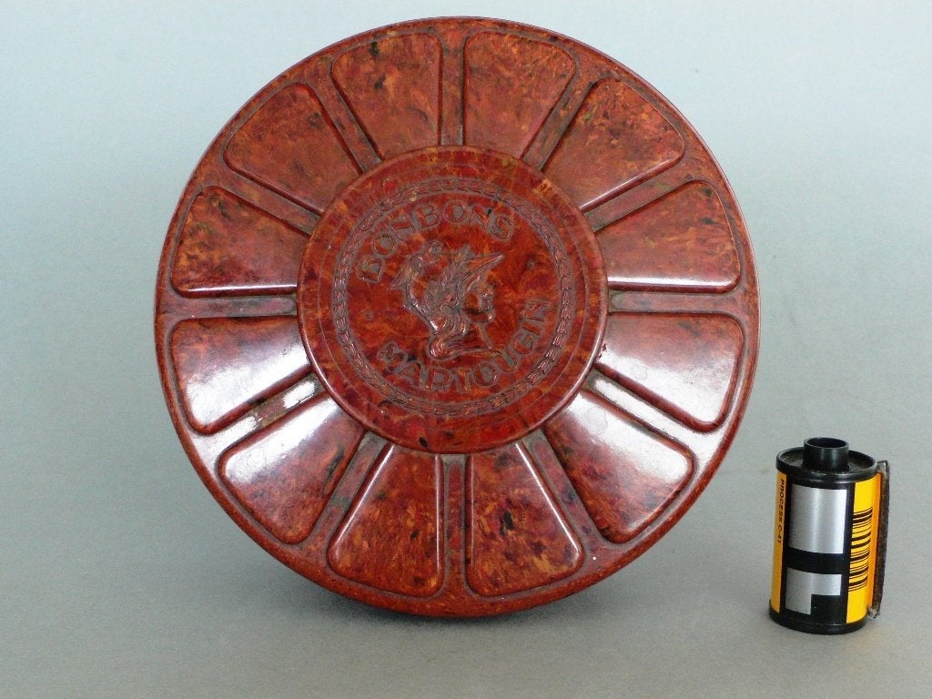 Minerva Art Deco Bakeliet Doos. EBENA, Antiek en Kunst, Ophalen of Verzenden